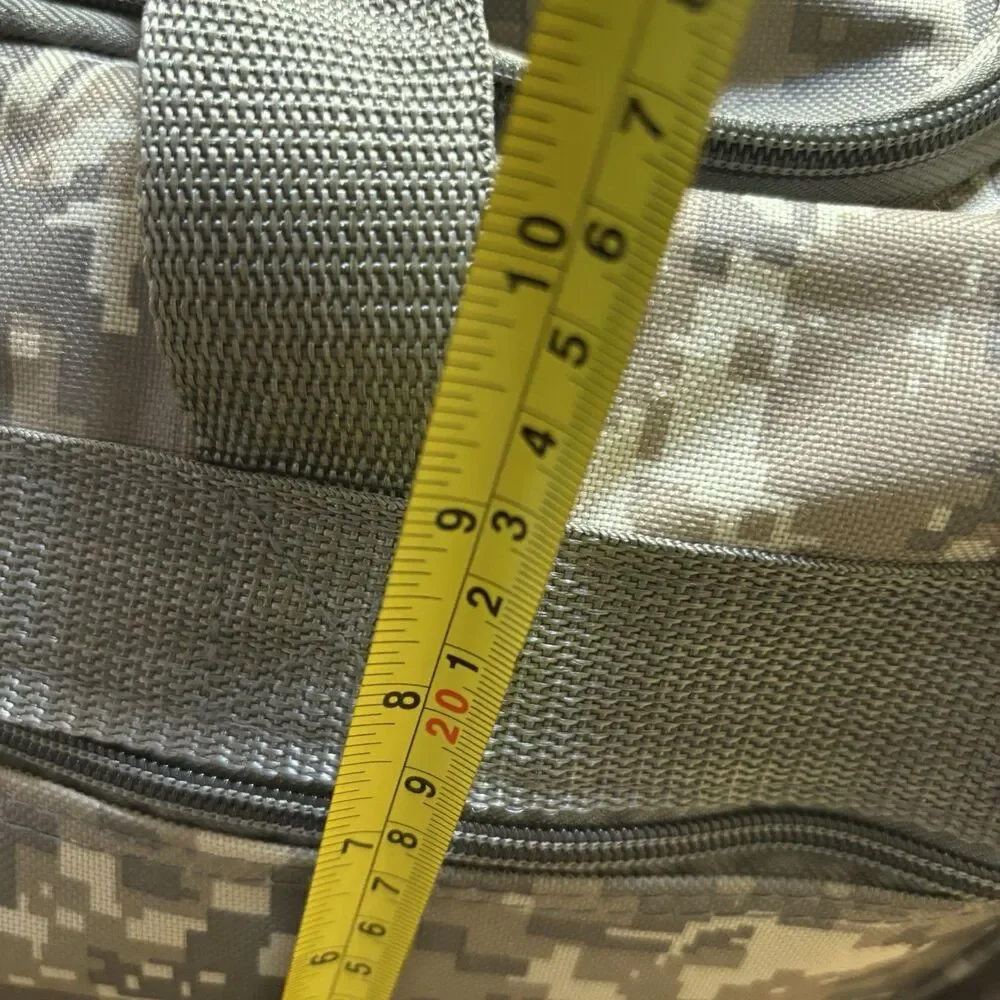 NRA Range Gear Duffle Bag Digital Camo Green Top Handle 18” x 10” x 6